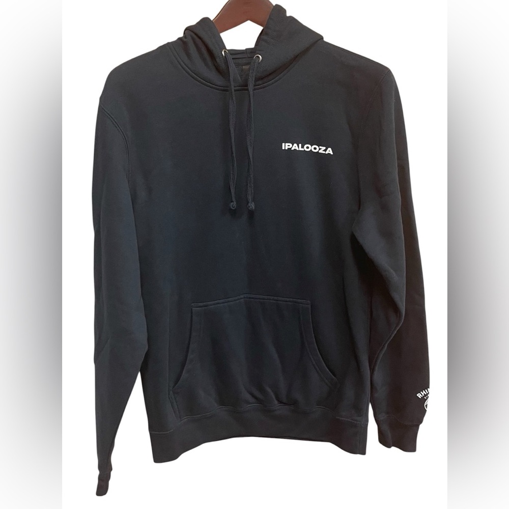 Townhall or Nowhere IPALOOZA 2025 Navy Fleece Hoodie, Rhinegeist Brewery, Small